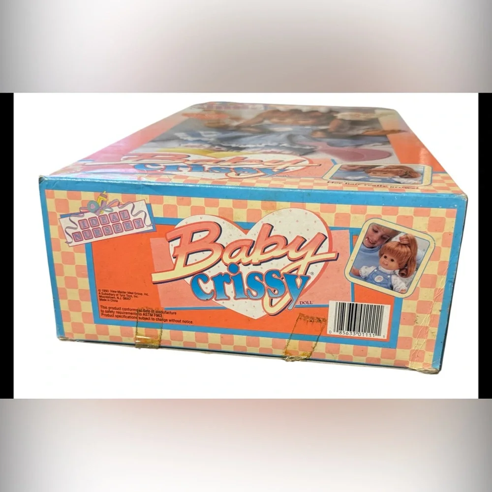 Vintage 1989 Baby Chrissy 20th Anniversary Ideal Nursery In Box